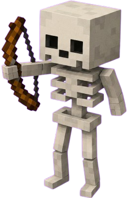 Squelette Mascotte